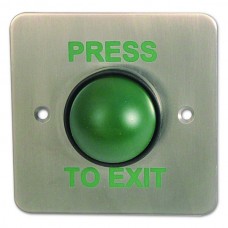 Asec Press To Exit Green Dome Button With Tamper Proof Collar (Asec Press To Exit Green Dome Button With Tamper Proof Collar) Grant Haze Architectural Ironmongers and Builders Merchants