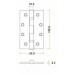 ZHSS63S Slim Knuckle Bearing Hinge ZHSS63 - Grant Haze Architectural Ironmongers and Builders Merchants ZHSS63S Slim Knuckle Bearing Hinge (ZHSS63) Grant Haze Architectural Ironmongers and Builders Merchants