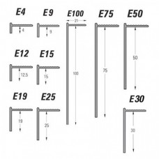 Type E - Edge Bead (E) Grant Haze Architectural Ironmongers and Builders Merchants