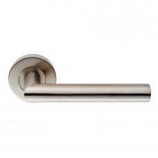 Mitred Lever Oval Bar on Sprung Rose Mitred Lever Oval Bar on Sprung Rose