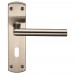 Steelworx Residential Mitred Lever on Backplate (CSLP1162) Grant Haze Architectural Ironmongers and Builders Merchants