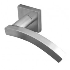 Kubus Curved Lever on Square Rose - JV4002 Kubus Curved Lever on Square Rose - JV4002