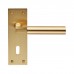 Amiata Lever on Backplate Lock EUL041 (EUL041) Grant Haze Architectural Ironmongers and Builders Merchants