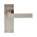 Sasso Lever on Latch Backplate EUL012 (EUL012) Grant Haze Architectural Ironmongers and Builders Merchants