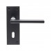 Trentino Lever on Backplate Lock EUL031 (EUL031) Grant Haze Architectural Ironmongers and Builders Merchants