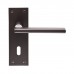 Trentino Lever on Backplate Lock EUL031 (EUL031) Grant Haze Architectural Ironmongers and Builders Merchants
