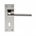 Trentino Lever on Backplate Lock EUL031 (EUL031) Grant Haze Architectural Ironmongers and Builders Merchants