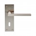 Trentino Lever on Backplate Lock EUL031 (EUL031) Grant Haze Architectural Ironmongers and Builders Merchants