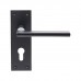 Trentino Lever on Backplate Lock EUL031 (EUL031) Grant Haze Architectural Ironmongers and Builders Merchants