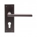 Trentino Lever on Backplate Lock EUL031 (EUL031) Grant Haze Architectural Ironmongers and Builders Merchants