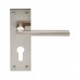 Trentino Lever on Backplate Lock EUL031 (EUL031) Grant Haze Architectural Ironmongers and Builders Merchants