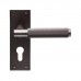 Varese Lever on Backplate Lock EUL051 (EUL051) Grant Haze Architectural Ironmongers and Builders Merchants