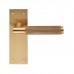 Varese Lever on Backplate Latch EUL052 (EUL052) Grant Haze Architectural Ironmongers and Builders Merchants