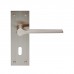 Velino Lever on Backplate Lock EUL021 (EUL021) Grant Haze Architectural Ironmongers and Builders Merchants