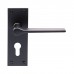 Velino Lever on Backplate Lock EUL021 (EUL021) Grant Haze Architectural Ironmongers and Builders Merchants