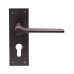 Velino Lever on Backplate Lock EUL021 (EUL021) Grant Haze Architectural Ironmongers and Builders Merchants