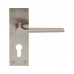 Velino Lever on Backplate Lock EUL021 (EUL021) Grant Haze Architectural Ironmongers and Builders Merchants