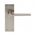 Velino Lever on Backplate Latch EUL022 (EUL022) Grant Haze Architectural Ironmongers and Builders Merchants