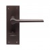 Velino Lever on Bathroom Backplate EUL023 (EUL023) Grant Haze Architectural Ironmongers and Builders Merchants