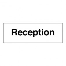 Reception Sign